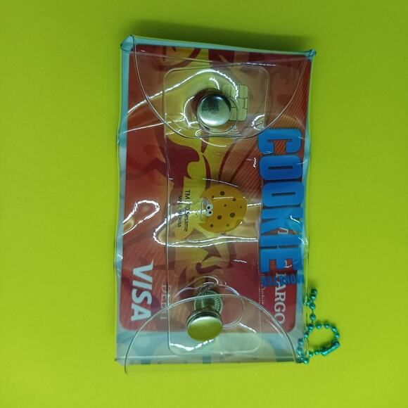 Sesame street count von count pass / credit card clear pouch - Picture 7 of 7